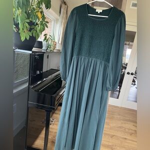 Pine Green Dress
